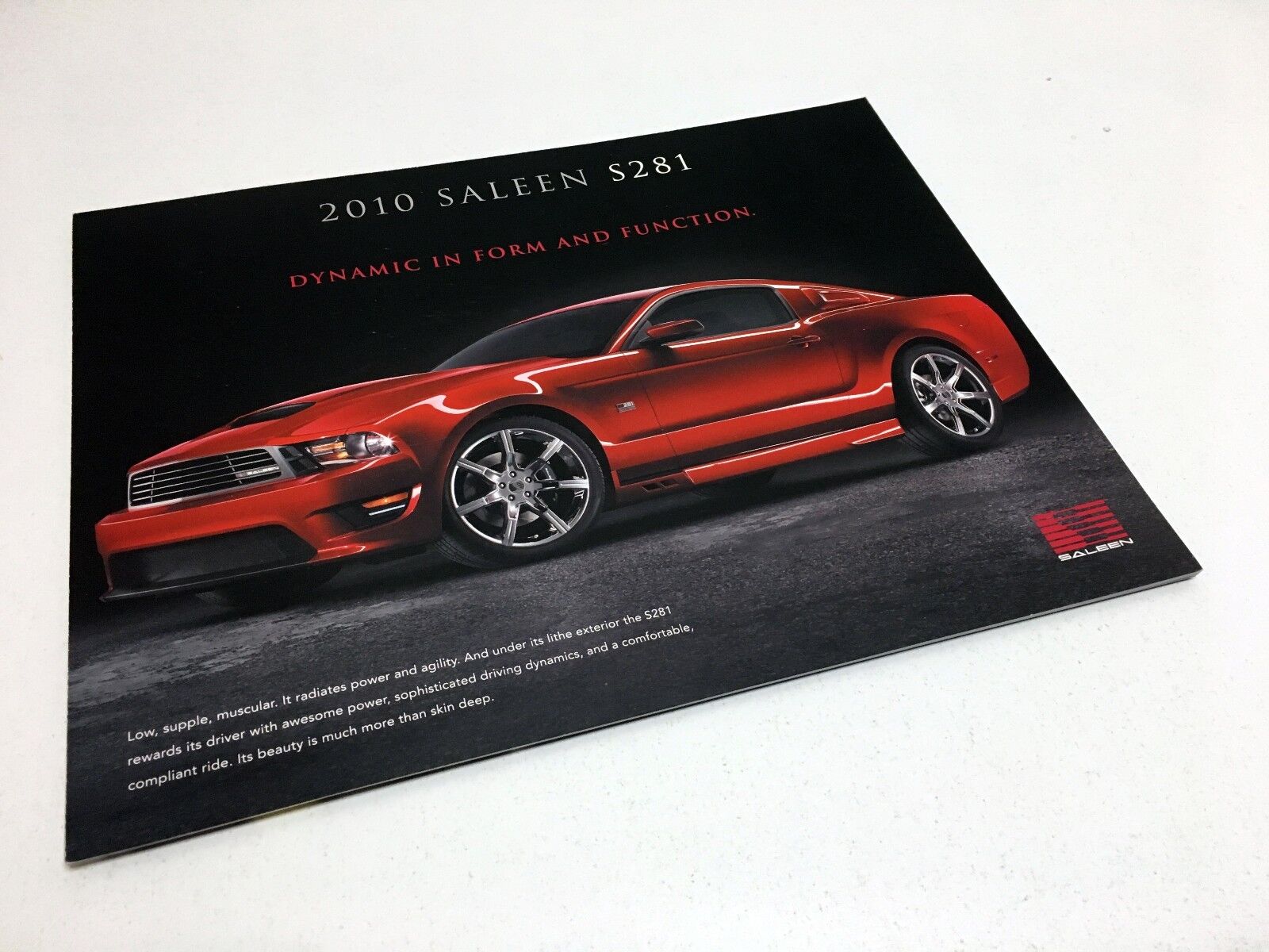 2010 Saleen S281 435S Mustang Information Sheet Brochure