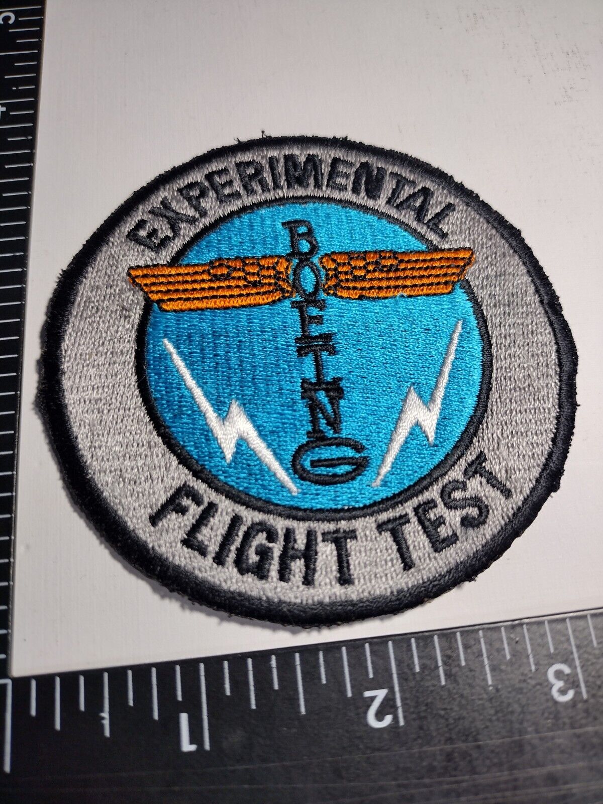 Boeing High Quality Patch Experimental Flight Test sew/Iron Fast Shipping W/TRK#