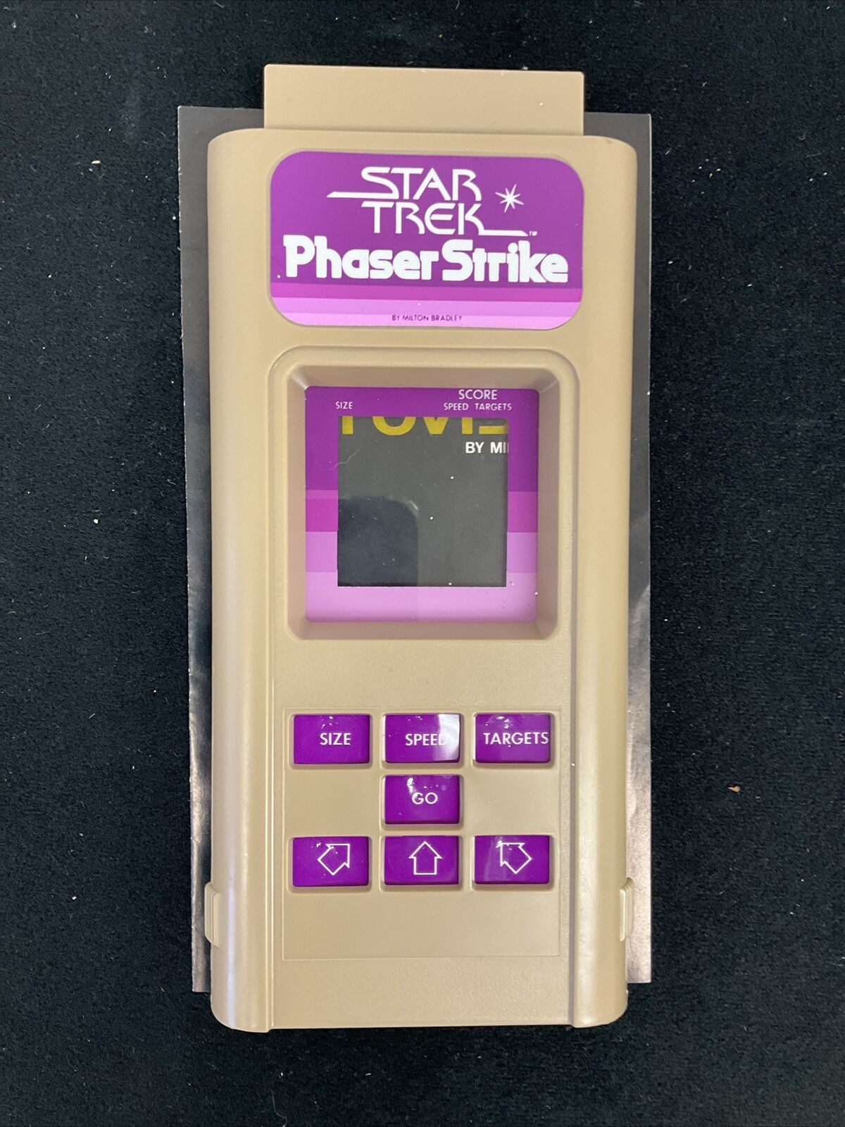 Vintage Microvision Game Star Trek: Phaser Strike 1979