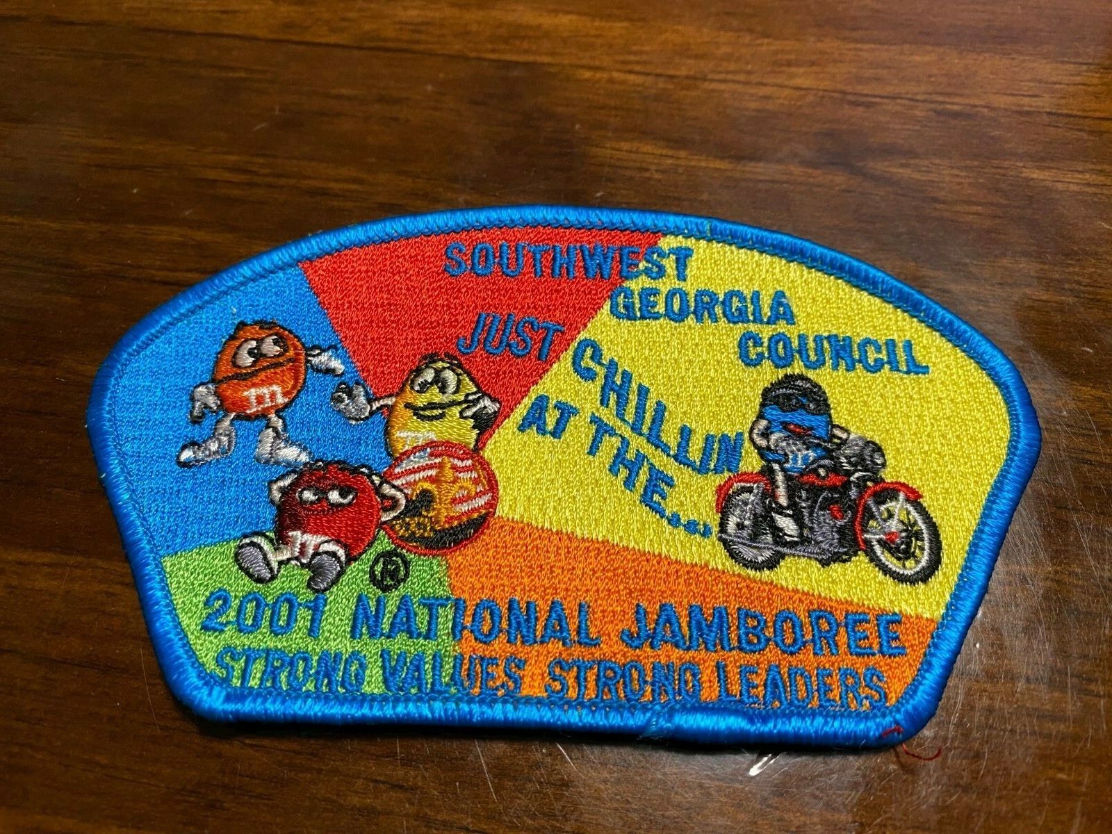 2001 National Jamboree Southwest Georgia Council JSP - Blue Border