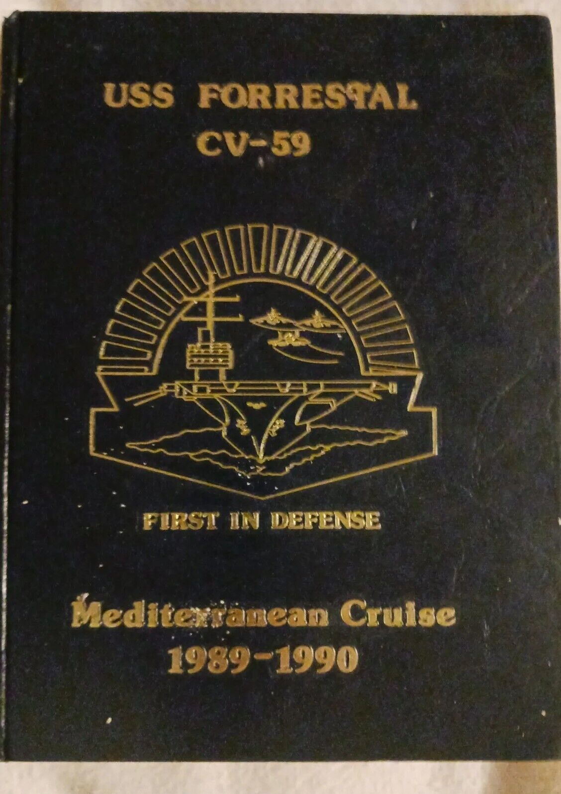 USS Forrestal (CV-59) 1990 1991 Cruise Book Cruisebook  