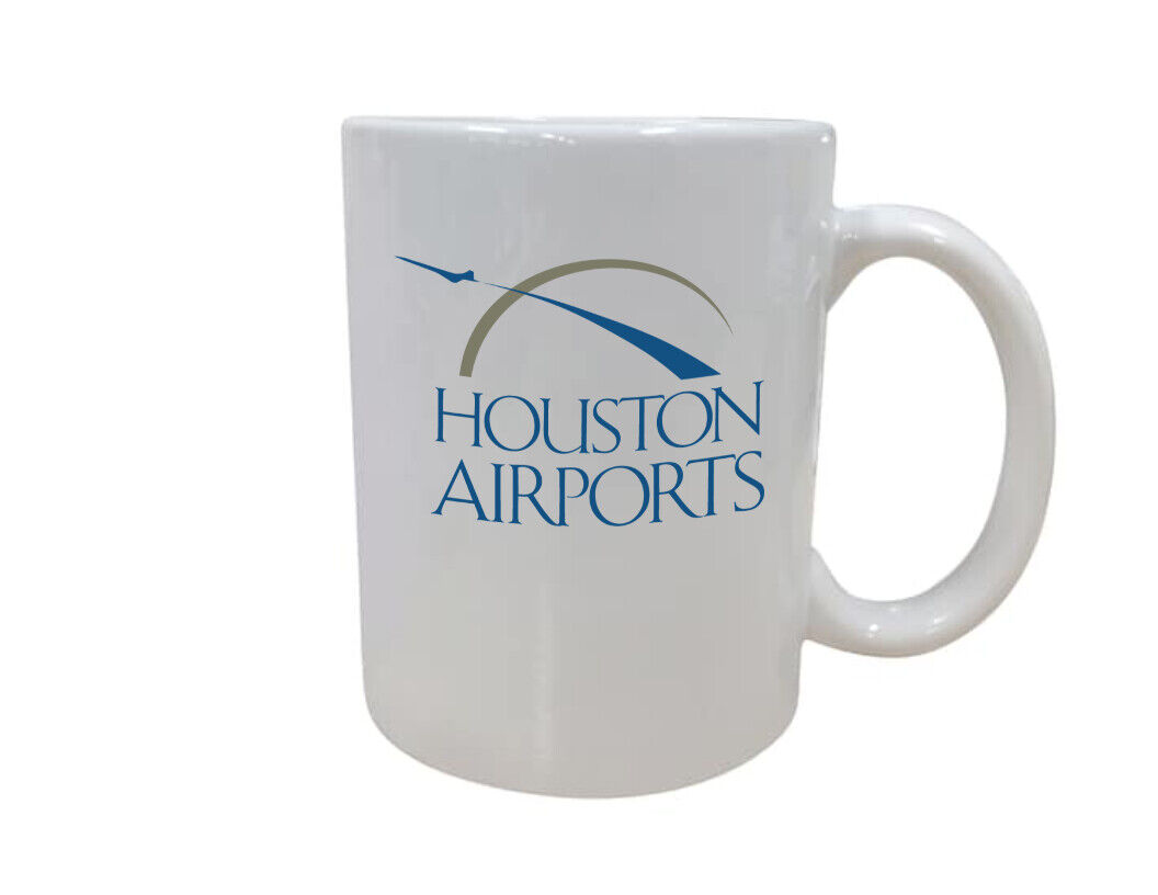 Houston Airport IAH Texas George Bush Souvenir Pilot Coffee Mug Tea Cup 