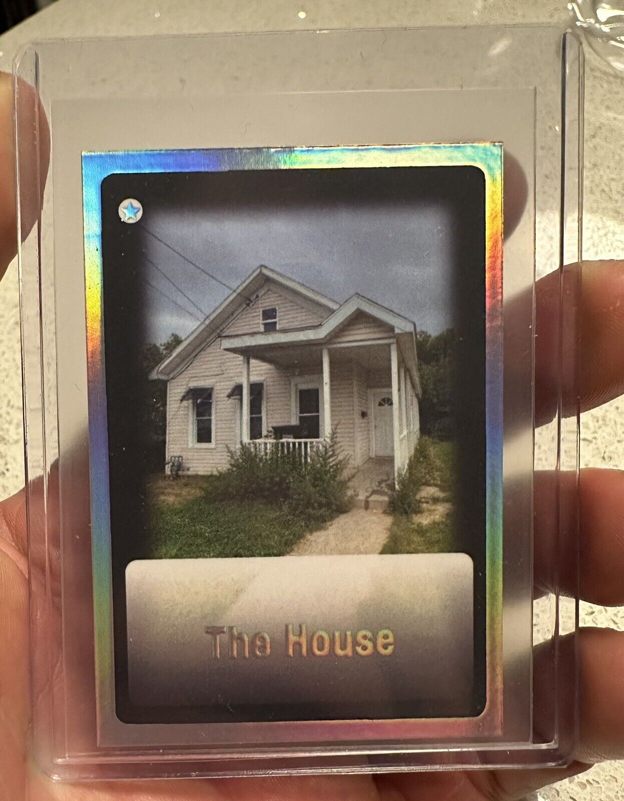 Divorced Dads TCG ‘THE HOUSE’ 1/1 HOLY GRAIL. Directly From Graeme Barrett