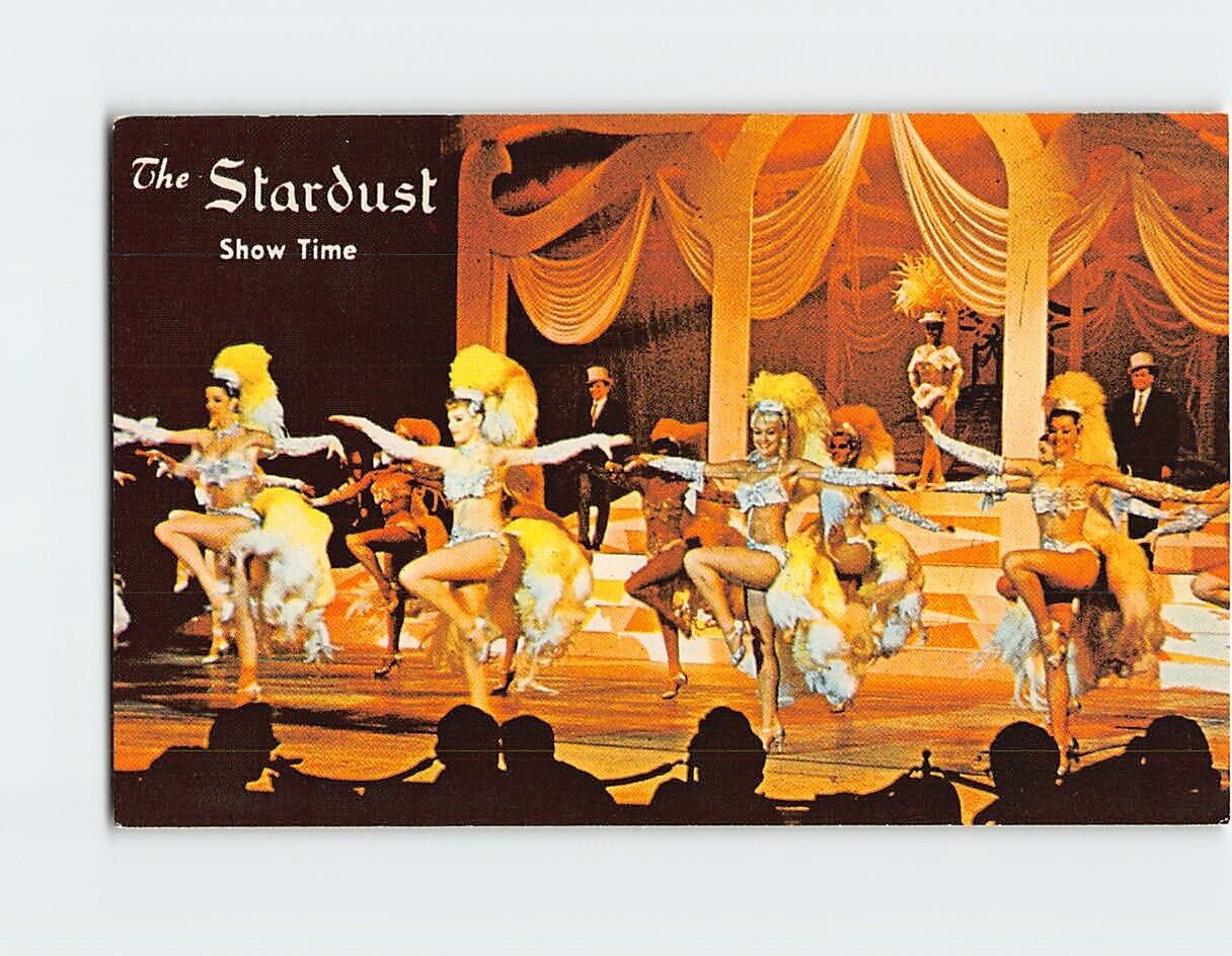 Postcard Show Time The Stardust Hotel Las Vegas Nevada USA North America