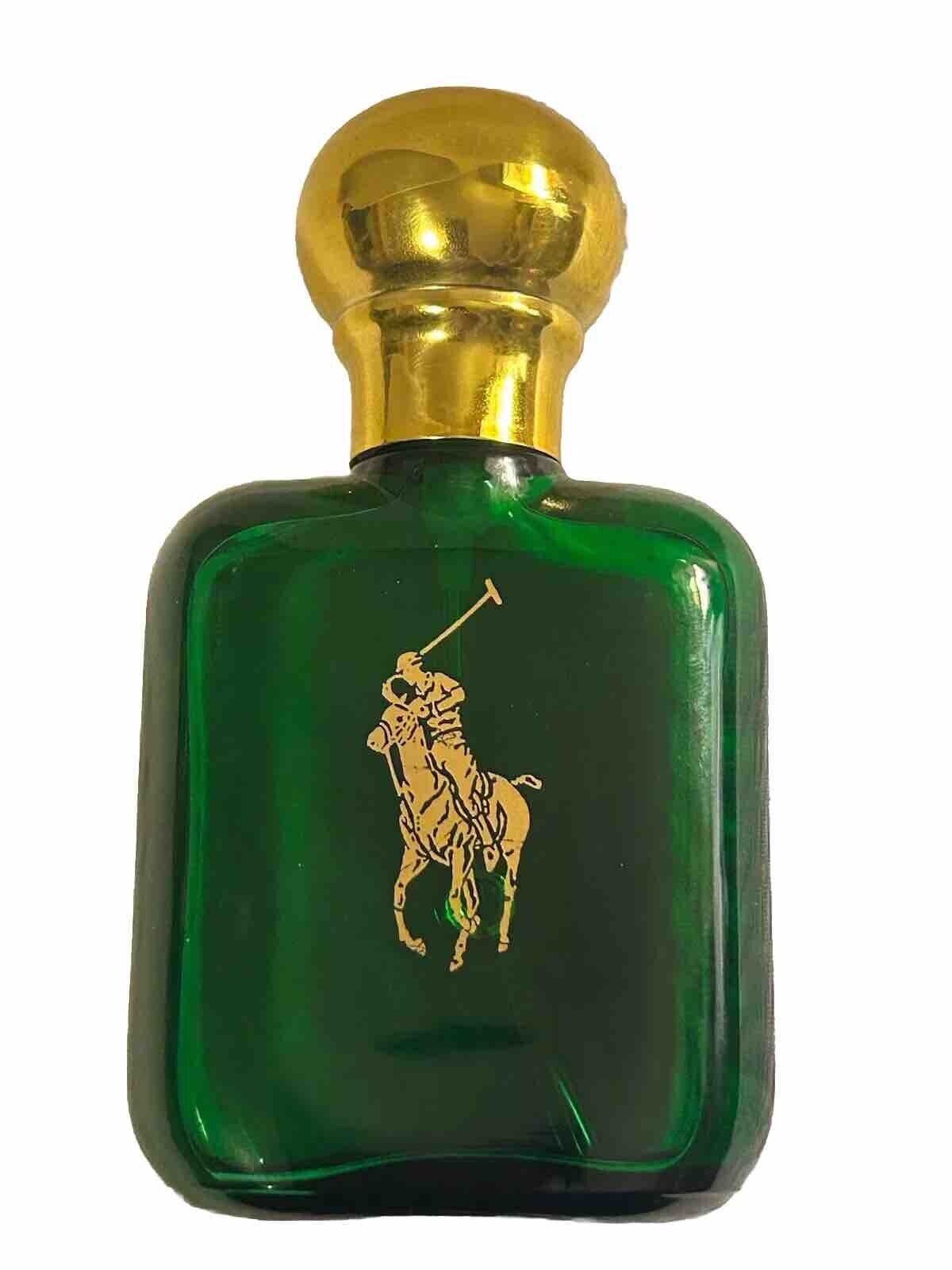 Polo Ralph Lauren Vintage- Green Bottle Polo 2 oz Spray Cologne 1978 (90% Full)