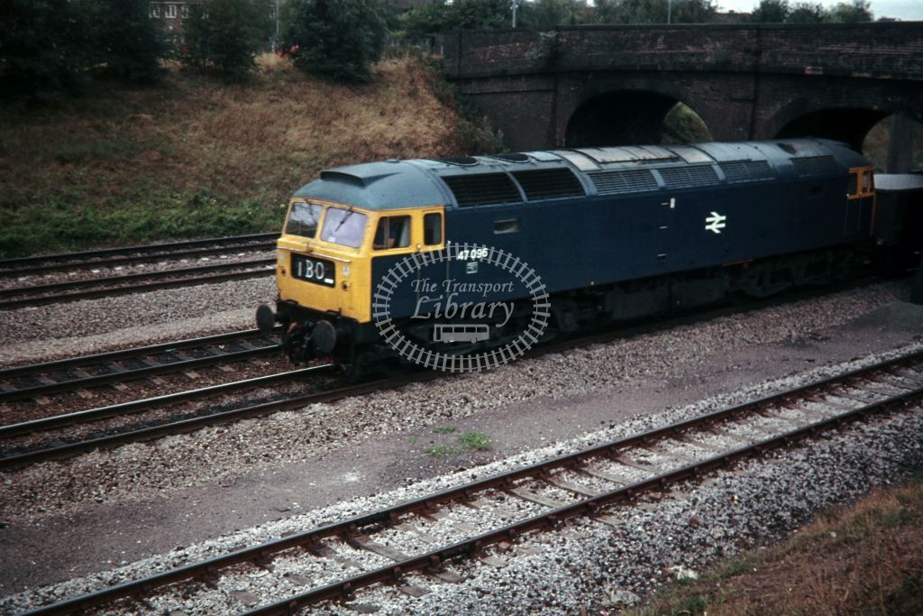 PHOTO British Railways Diesel locomotive 47096 BR Brush at Iver in Summer 1975