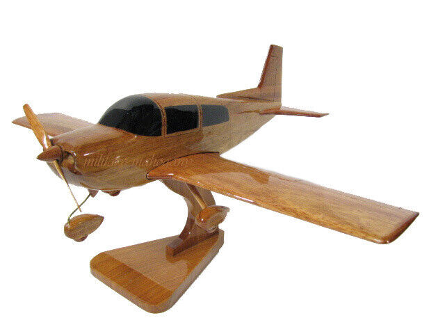 Grumman AA-5 AA-5B Tiger Wooden Mahogany Wood Private Pilot Model Airplane New