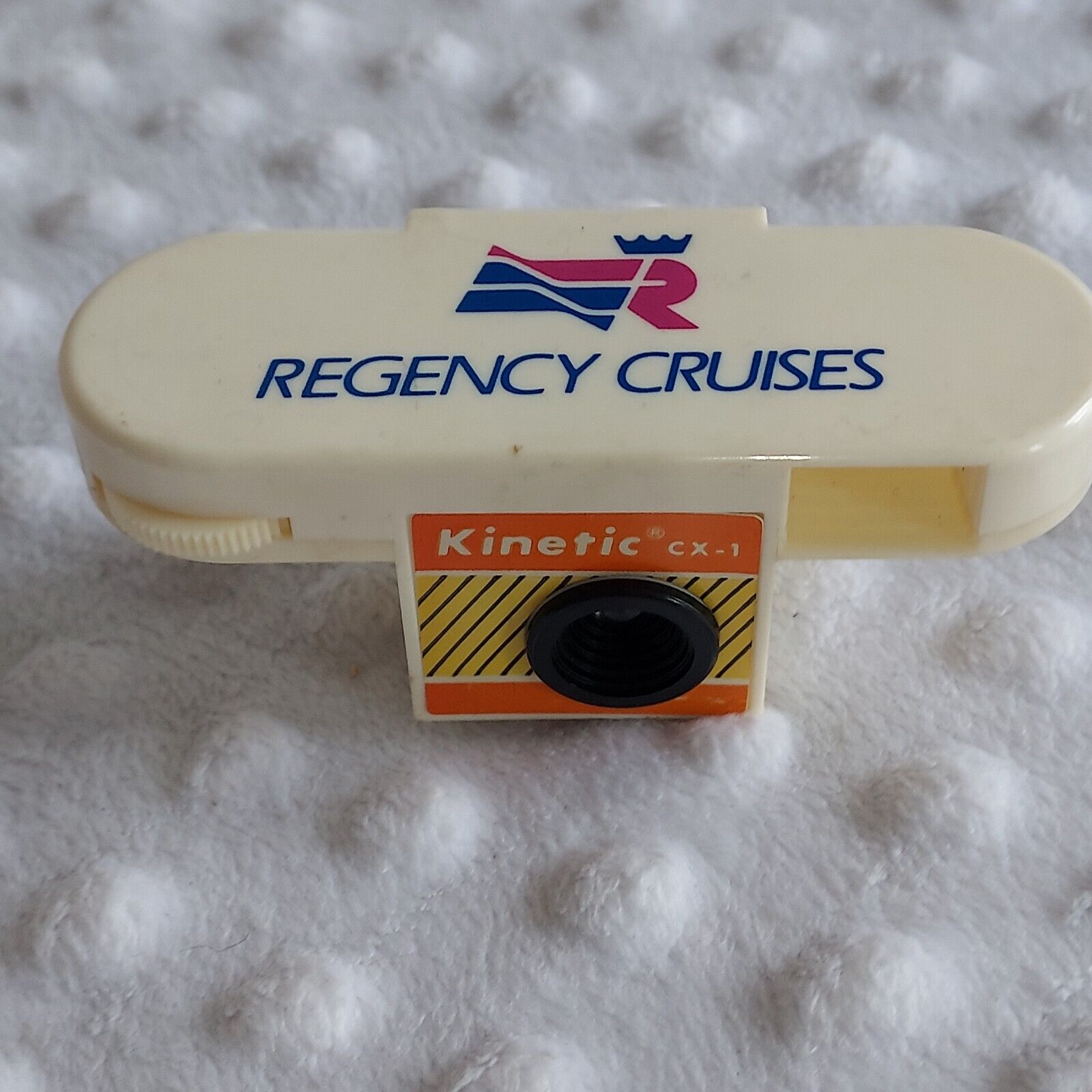Vintage Keychain Regency Cruises Kinetic Camera Advertising Cruise Line Vacation