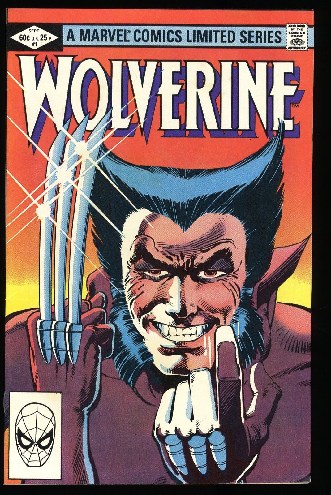 Wolverine (1982) #1 VF/NM 9.0 Limited Frank Miller 1st Solo Title Marvel 1982
