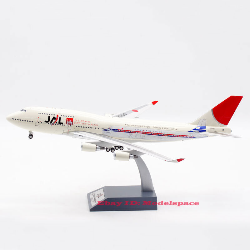 1:200 B-Models JAL Japan Airlines Boeing B747-400 Diecast Aircarft Model JA8906