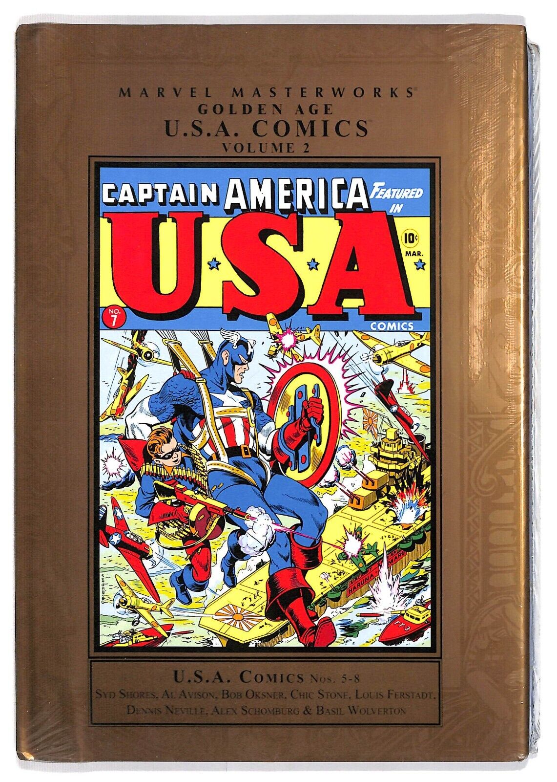 Marvel Masterworks Golden Age Capt America USA Comics Volume 2 Hardcover Sealed