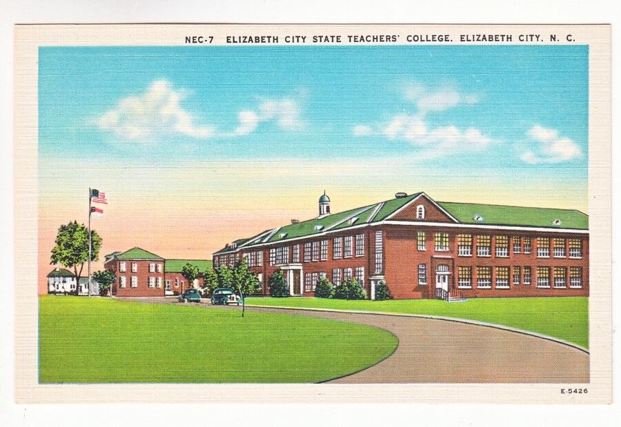 Postcard: Elizabeth City State Teachers' College, Elizabeth City, N.C.