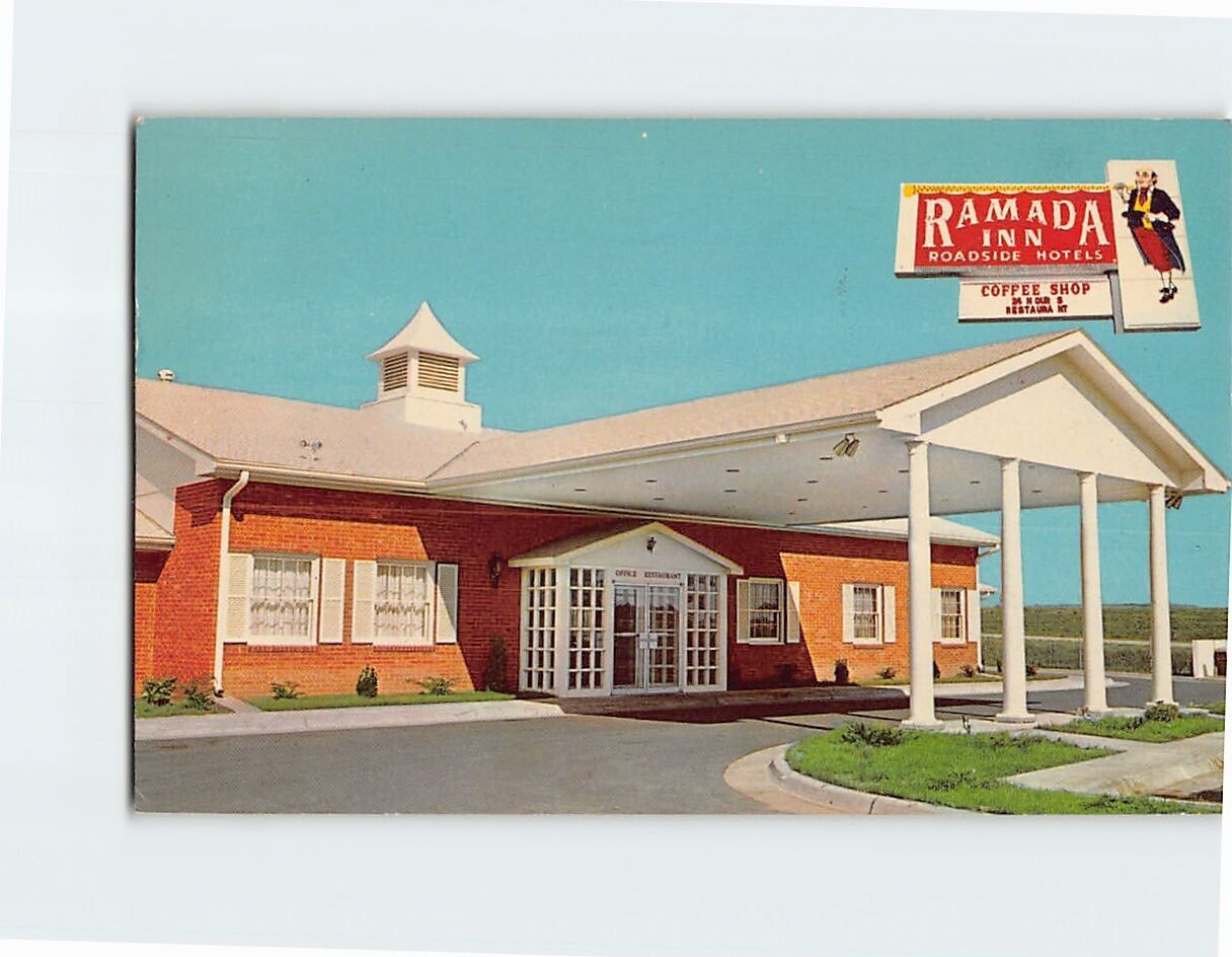Postcard The Ramada Inn Junction City Kansas USA