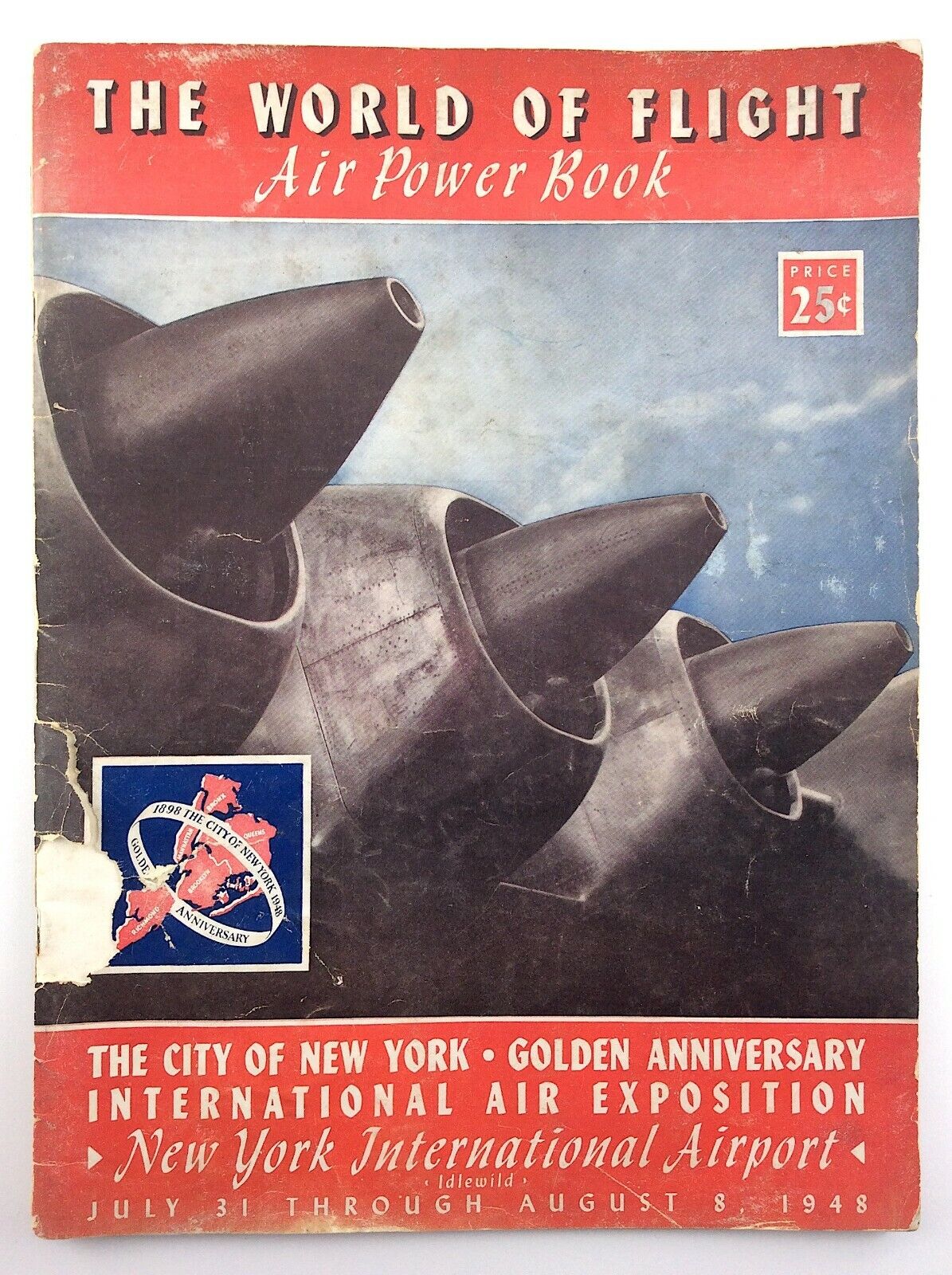 1948 World Of Flight International Air Exposition New York Airport Book N203