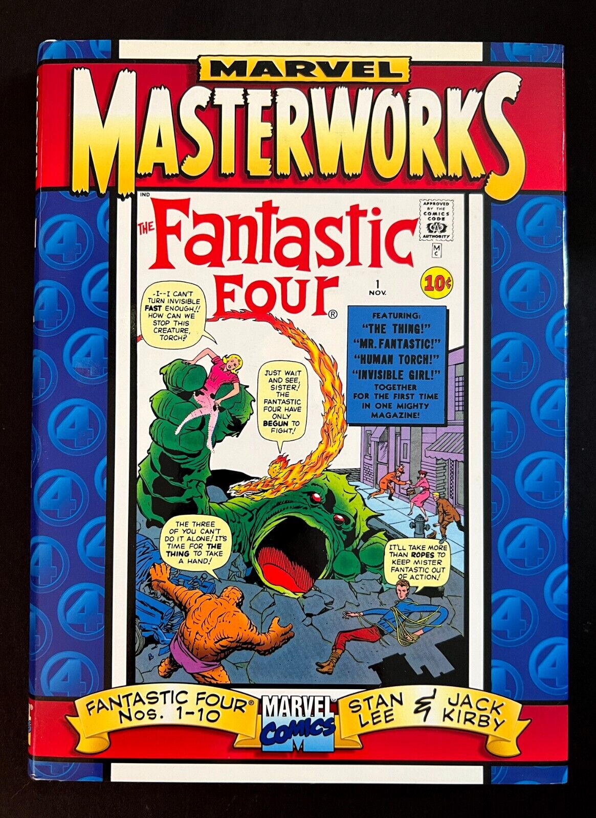 FANTASTIC FOUR Vol. 1 #1-10 MARVEL MASTERWORKS Hi-Grade Hardcover 1997