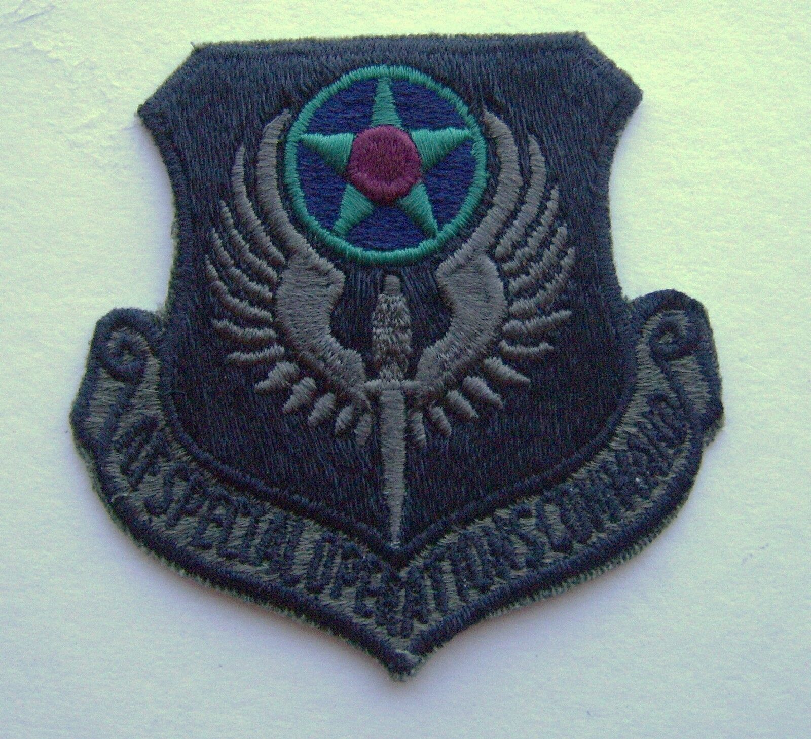 USAF SPECIAL OPERATIONS COMMAND PATCH SUBDUED SHIELD STYLE :K1