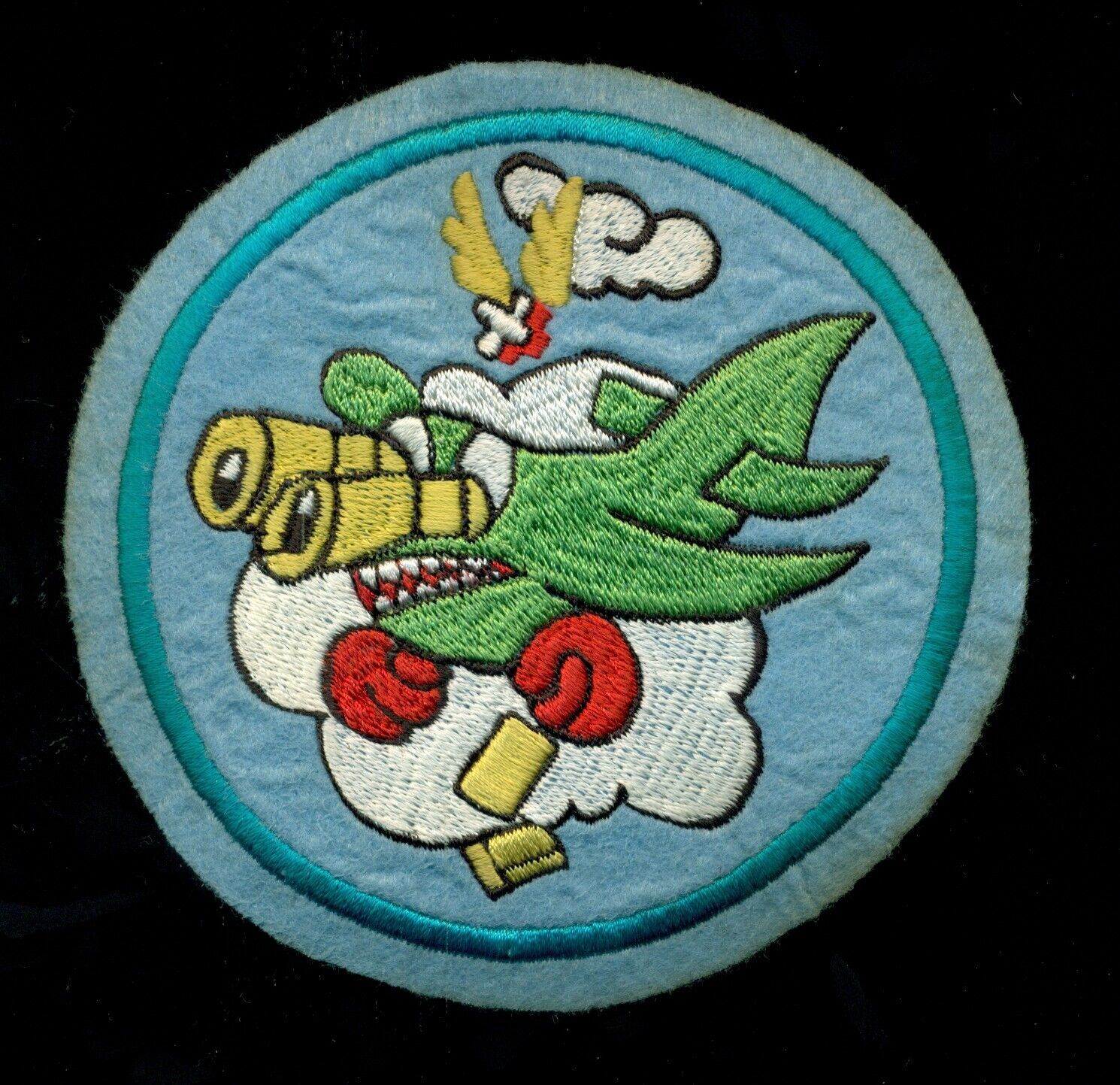 After WWII USAAF USAF 5th Liaison Squadron Collector Patch U-4