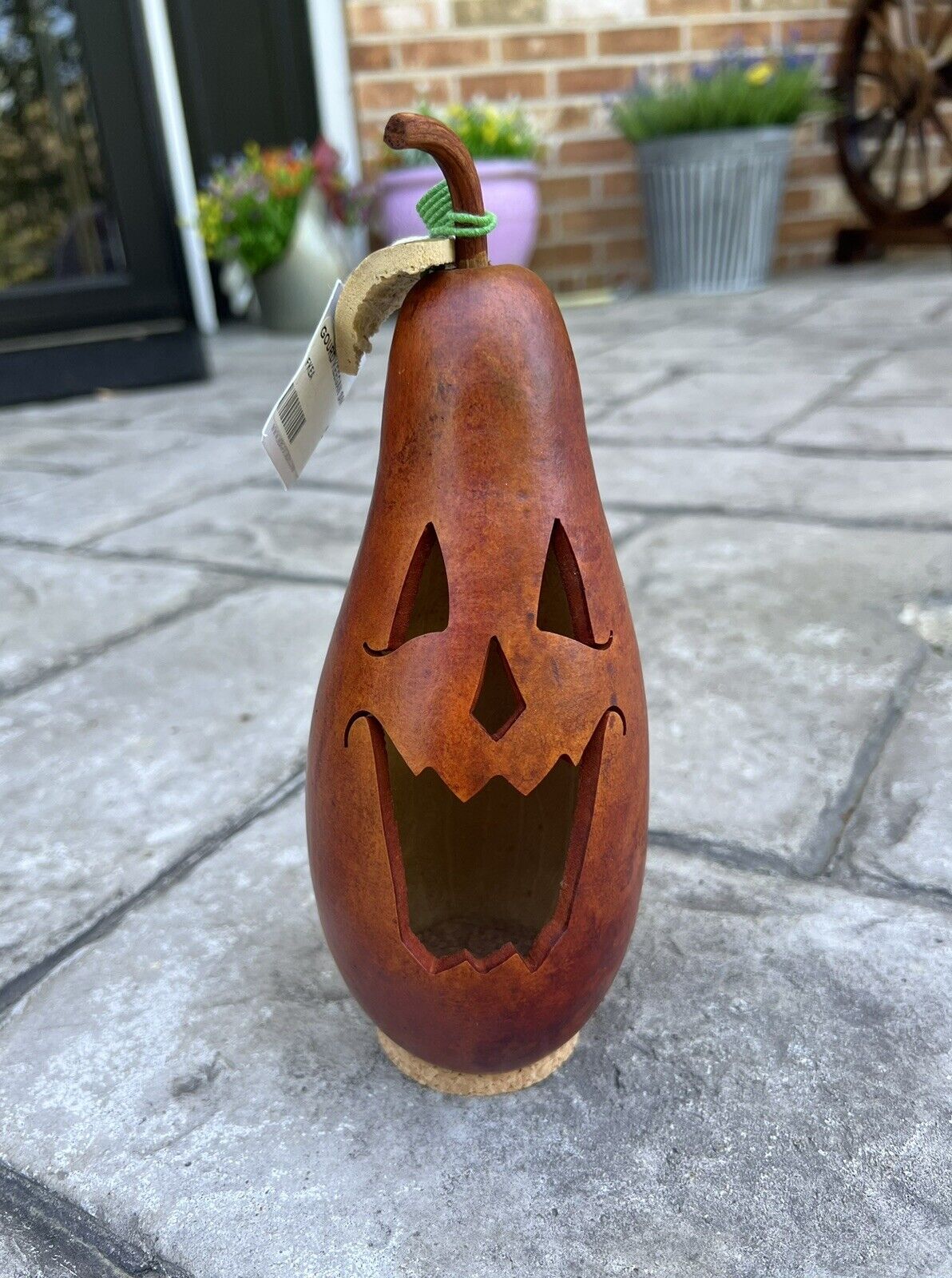Meadowbrooke Pumpkin Gourd Keegan 9” Fall Decor Halloween
