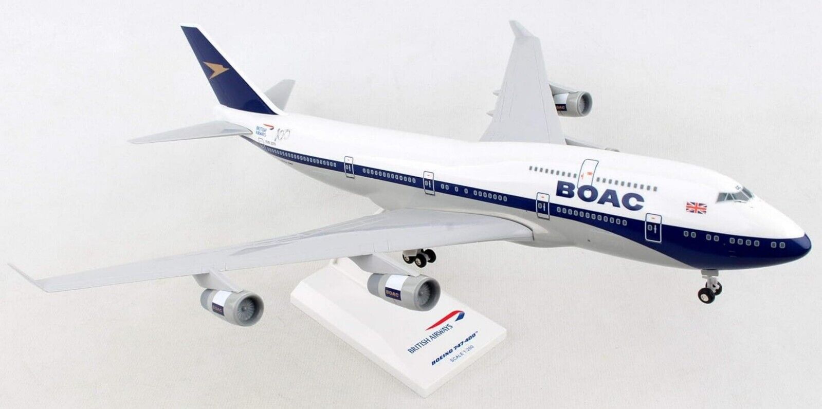 Boeing 747-400 British Airways Skymarks Collectors Model Scale 1:200 SKR1015A
