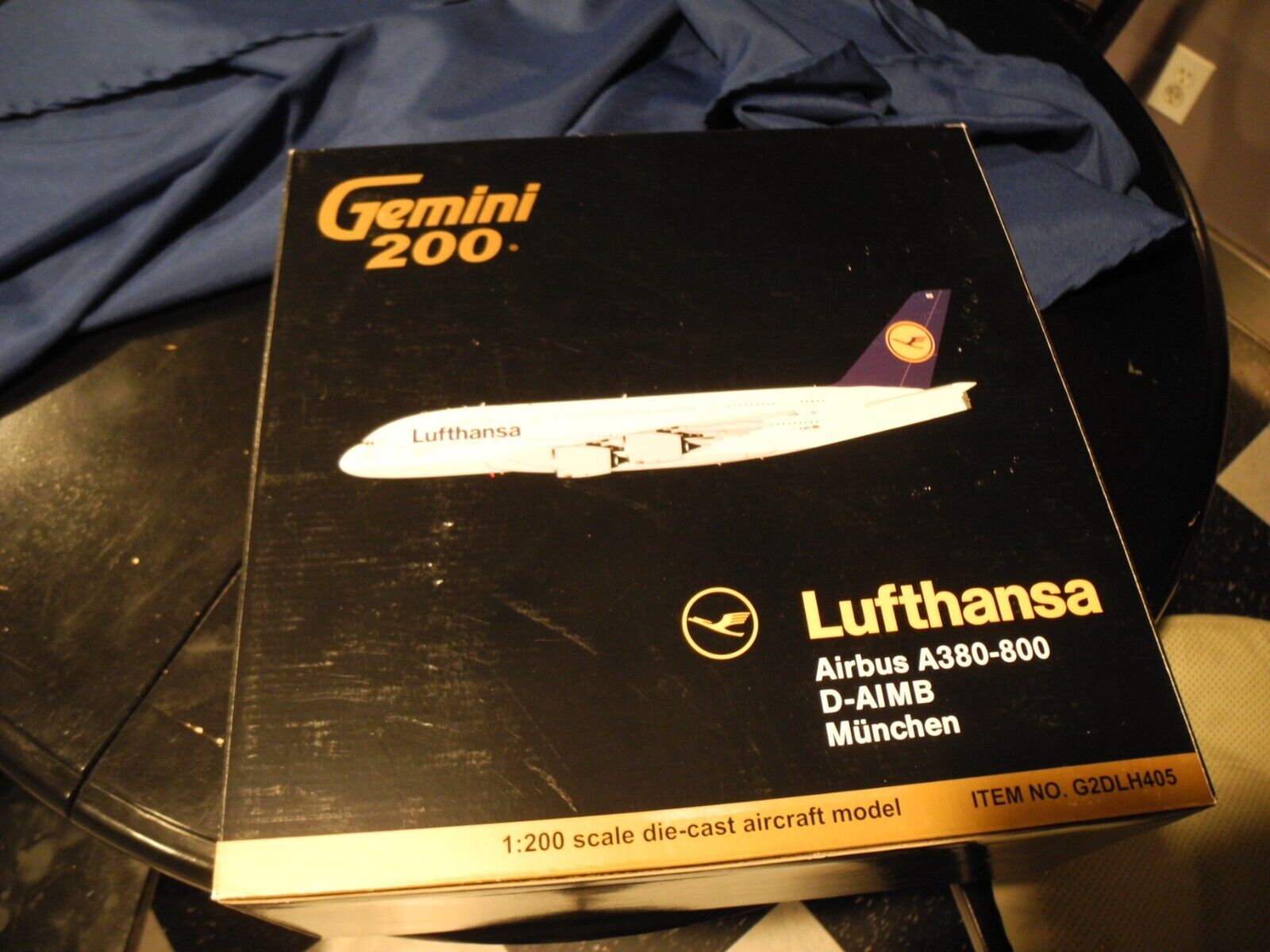 Extremely RARE Lufthansa Airbus A380-800 D-AIMB Gemini 200 1:200, NIB, LAST ONE