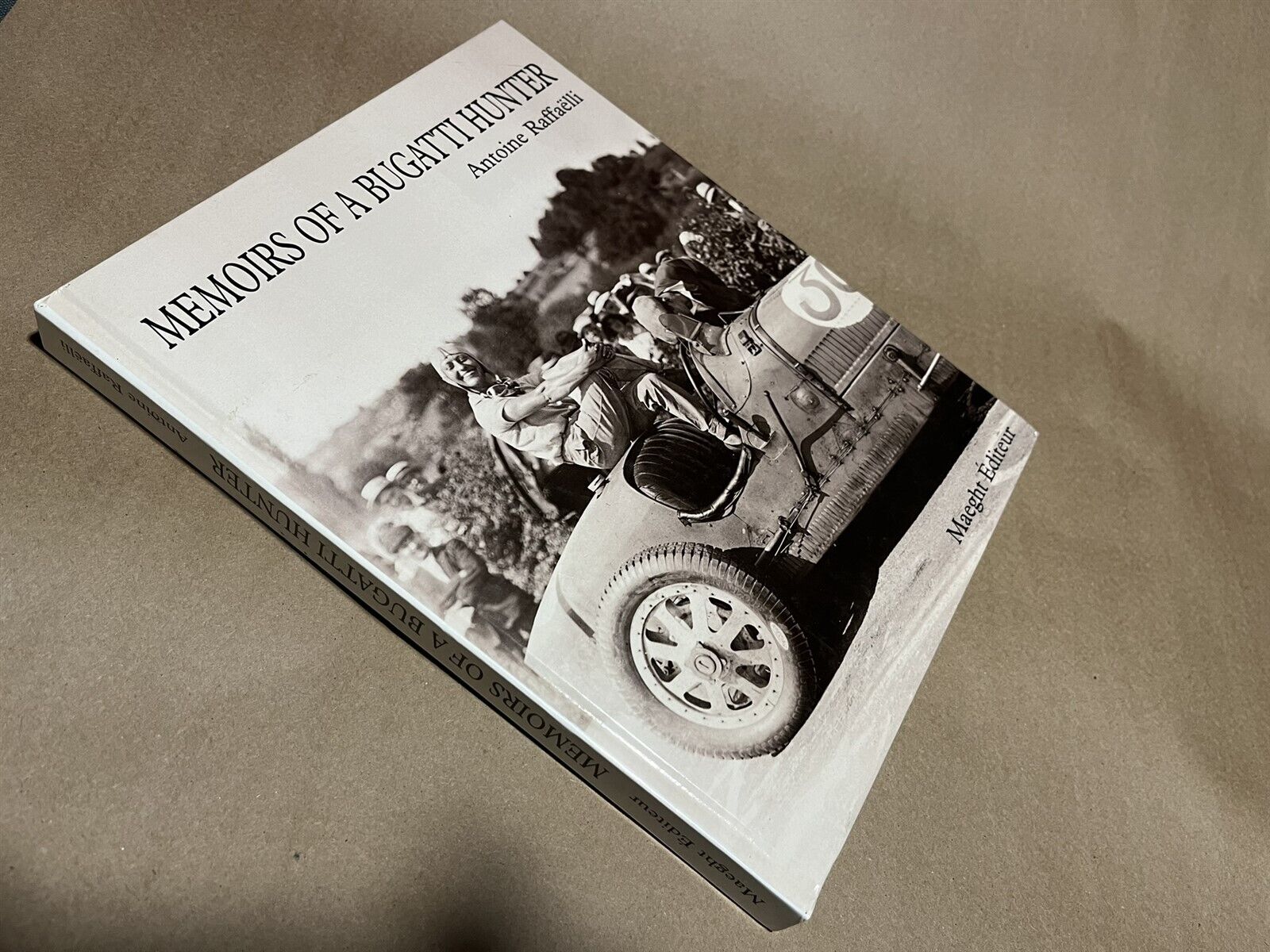 Book Bugatti Memoirs of a Bugatti Hunter by Raffaelli 1977