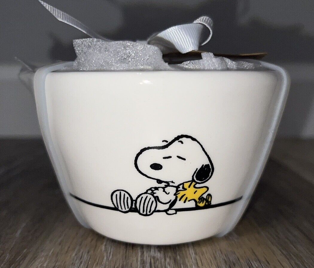 NWT2024 Rae Dunn x Peanuts 4 Diff Styles With Snoopy Measuring Cups - RARE