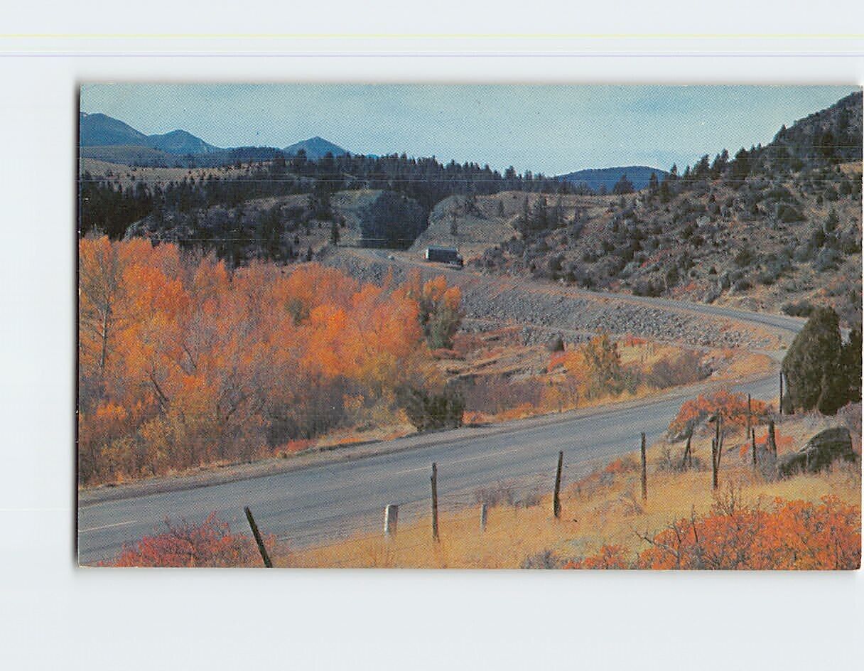 Postcard Along Highway 10 Butte Montana USA