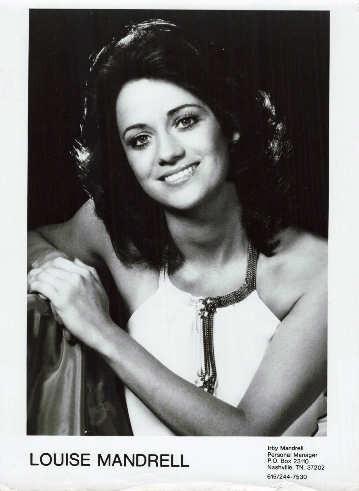 LOUISE MANDRELL VINTAGE 8x10 Photo COUNTRY MUSIC