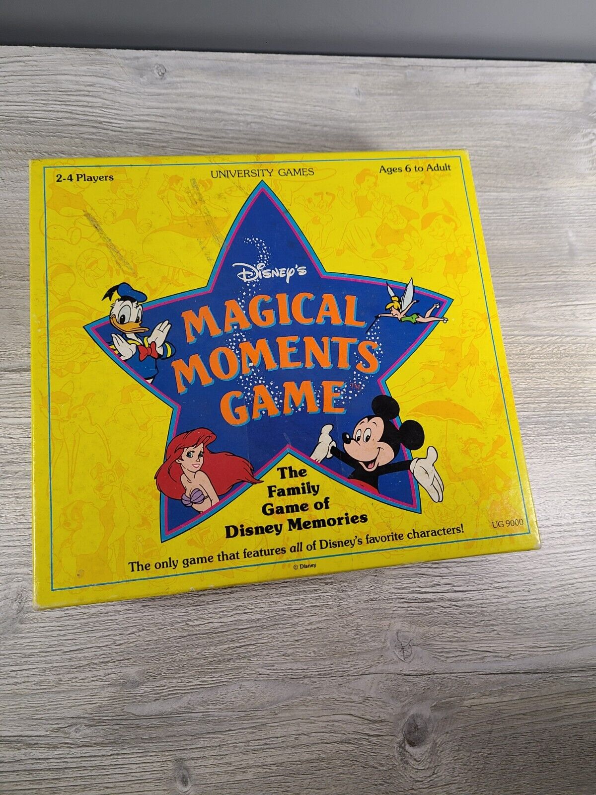 Vintage Disney’s Magical Moments Game: Family Game of Disney Memories 1991  New