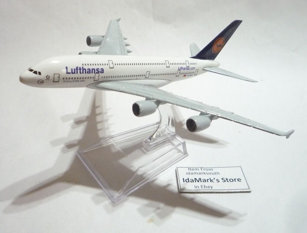 DEUTSCHE LUFTHANSA LH Die cast Model Airbus A380 Collect Plane Toy Aircraft DE