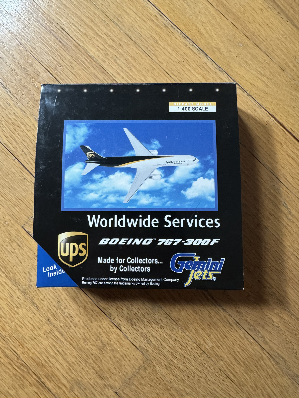 Gemini Jets 1:400 | UPS Boeing 767-300F | Stand Included