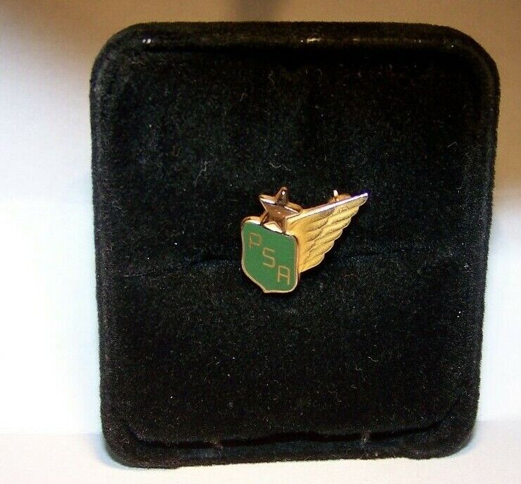 1950's-1960's Pacific Southwest Airlines (PSA) 1 Year Service Pin by Balfour