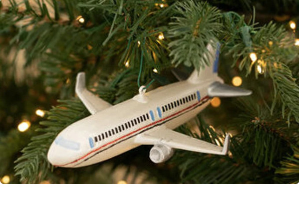 airplane jet ornament