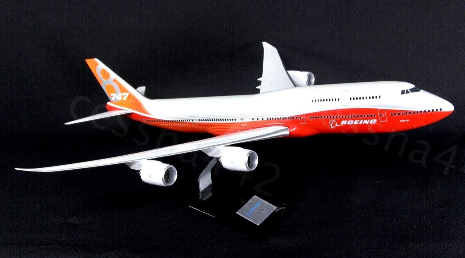 PACMIN Boeing 747-8 Aircraft Model Original Box Base Gift 