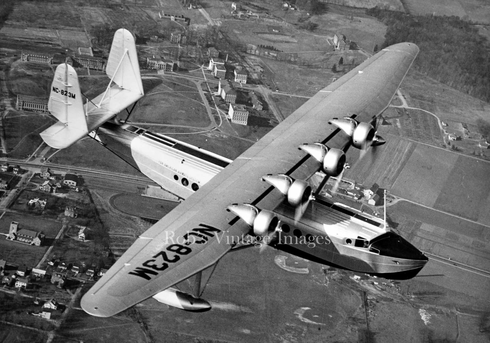 Pan Am Clipper photo 2 Sikorsky S-42 Airplane Flying Boat 1935 Samoan Clipper   