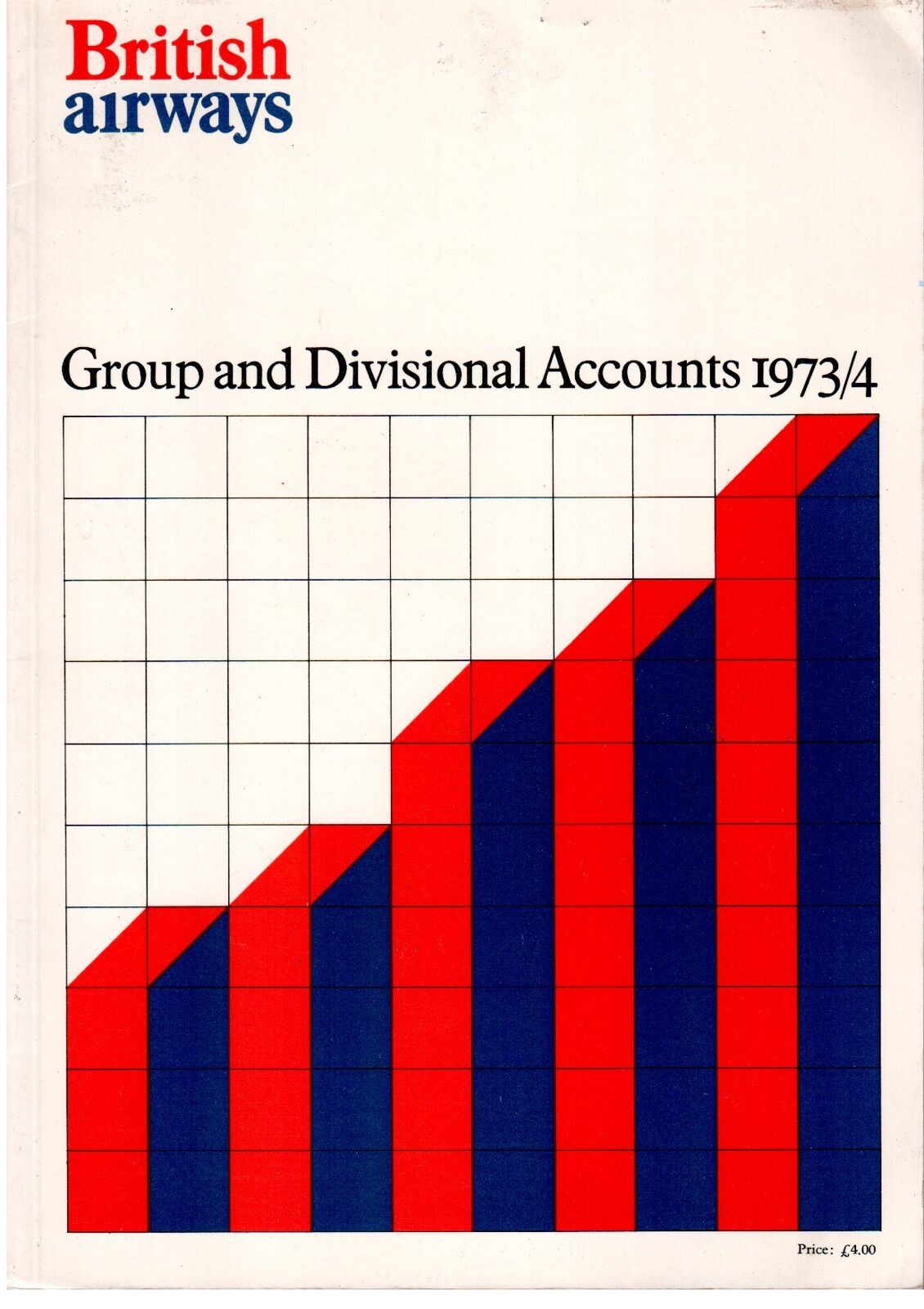 BRITISH AIRWAYS GROUP & DIVISIONAL ACCOUNTS 1973/74
