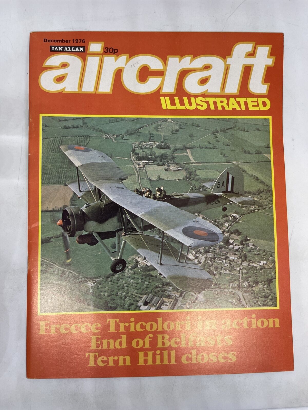 AIRCRAFT ILLUSTRATED Magazine DEC 1976 IAN ALLAN aviation airlines airways ad
