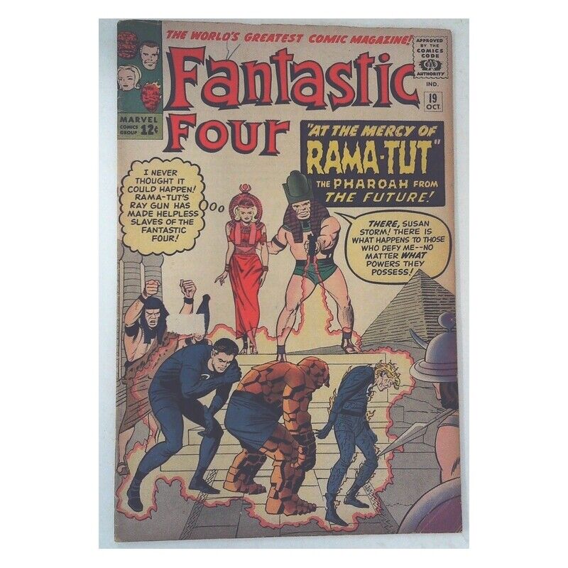 Fantastic Four (1961 series) #19 in Very Good + condition. Marvel comics [a~