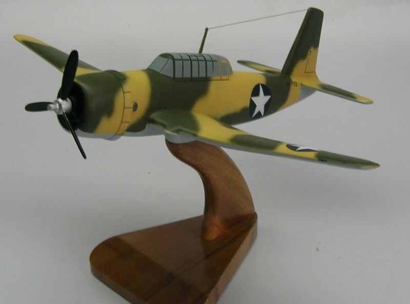 Vultee A-35 Vengeance Airplane Desktop Wood Model Regular 