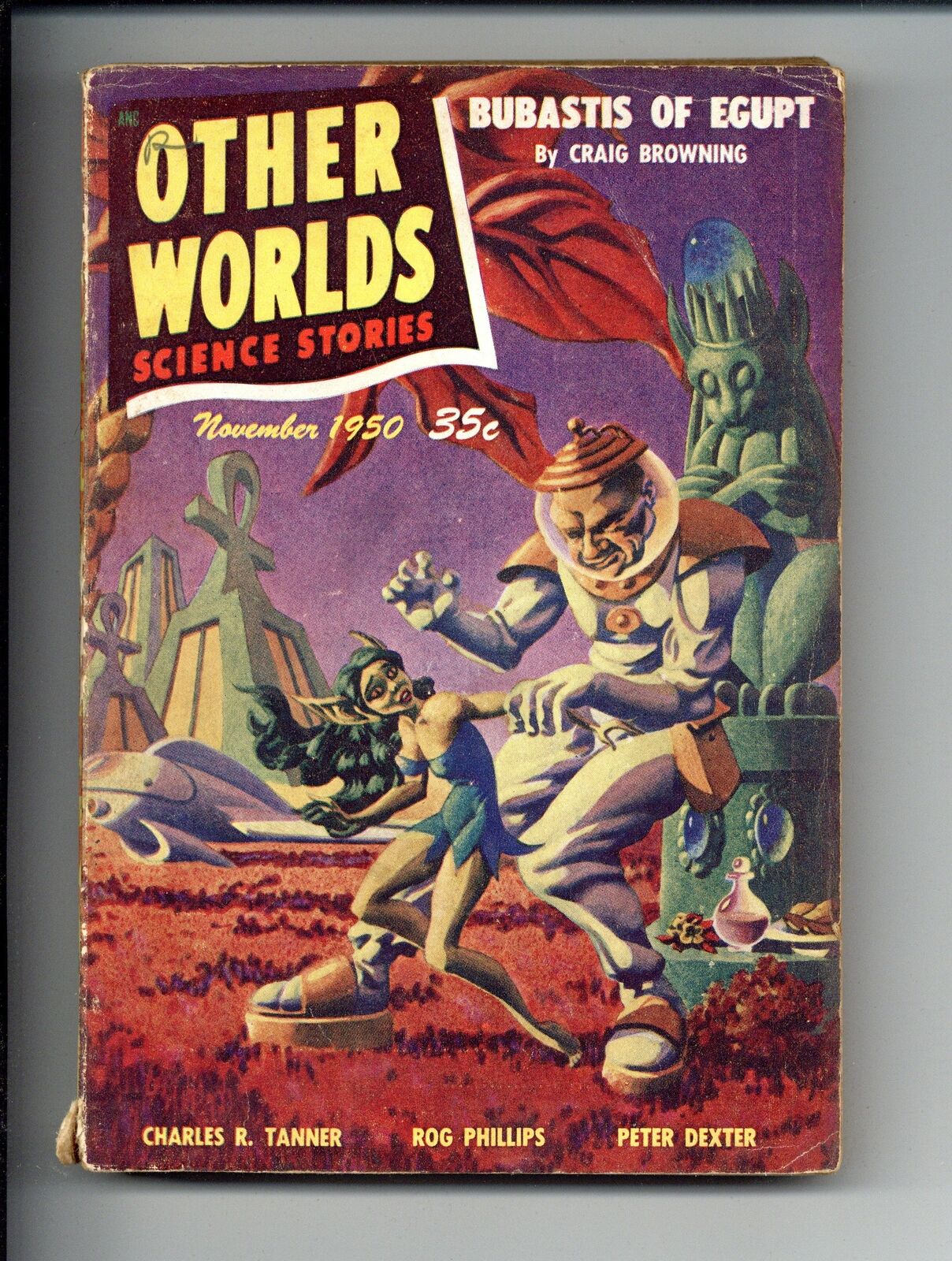 Other Worlds 1st Series #8 GD 1950