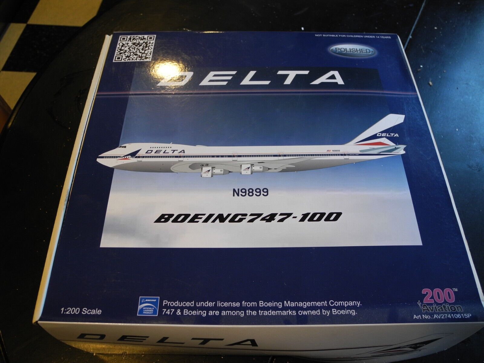 COLLECTOR's FIND 1:200 Boeing 747 DELTA, 1:200, Limited PRODUCTION HTF