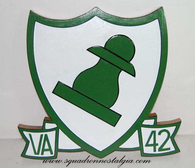 VA-42 Green Pawns Plaque, 14\