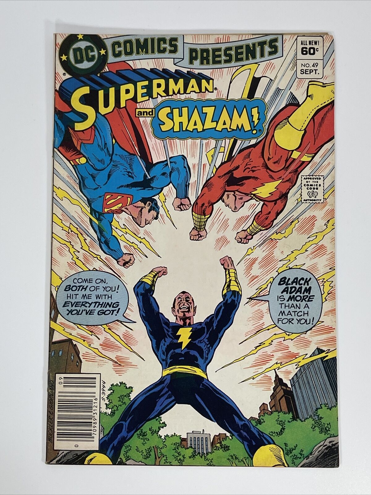 DC Comics Presents 49 (1982) Superman and Shazam Black Adam DC Comics