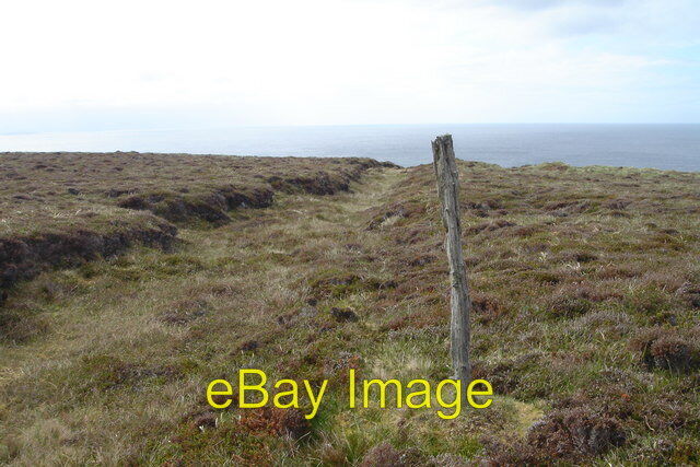 Photo 6x4 Boundary Ditch Sanders Loch\\/ND1874 This ditch marks the bounda c2007