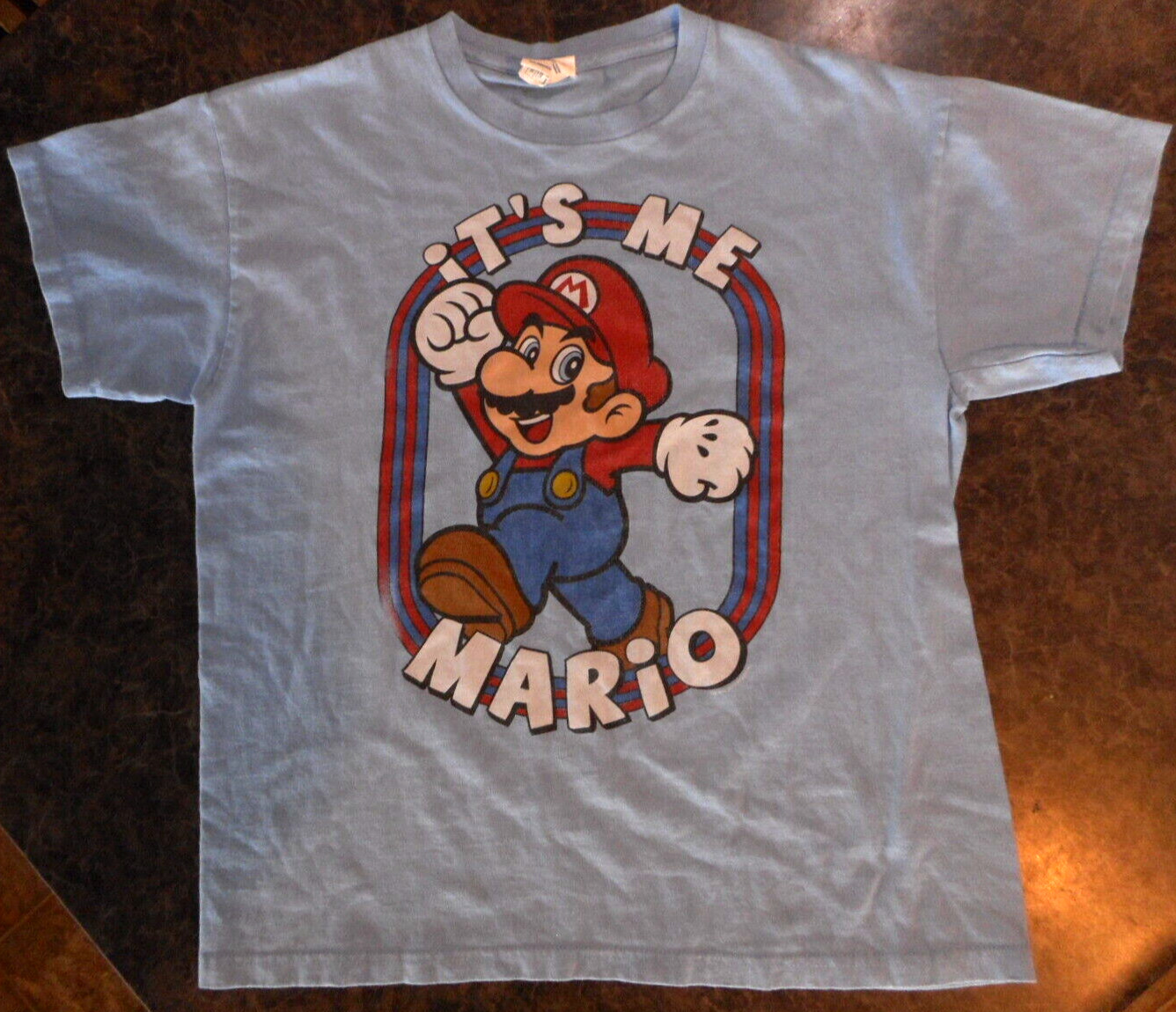 Delta Pro Weight Mario Brothers Video Gamer Blue Its Me Mario ch 38\