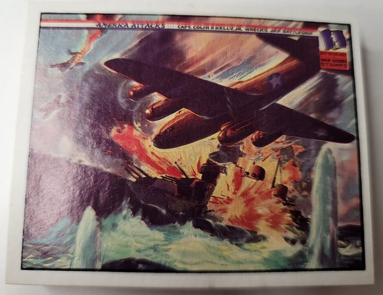 VTG 1983 WTW Productions 25-card America Attacks Collectible Card Set 1943 USA