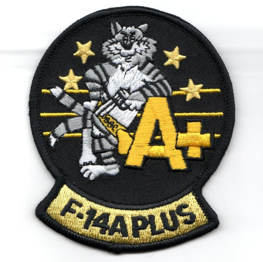 F-14A PLUS FELIX TOMCAT   EMBROIDERED  PATCH