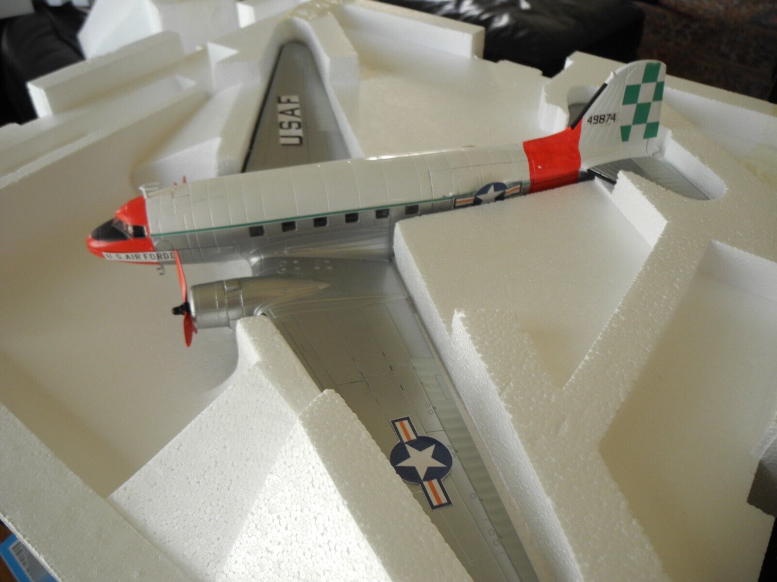 SUPER RARE  - SAMPLE Franklin Mint / Armour DC-3, 1/48, One of a kind
