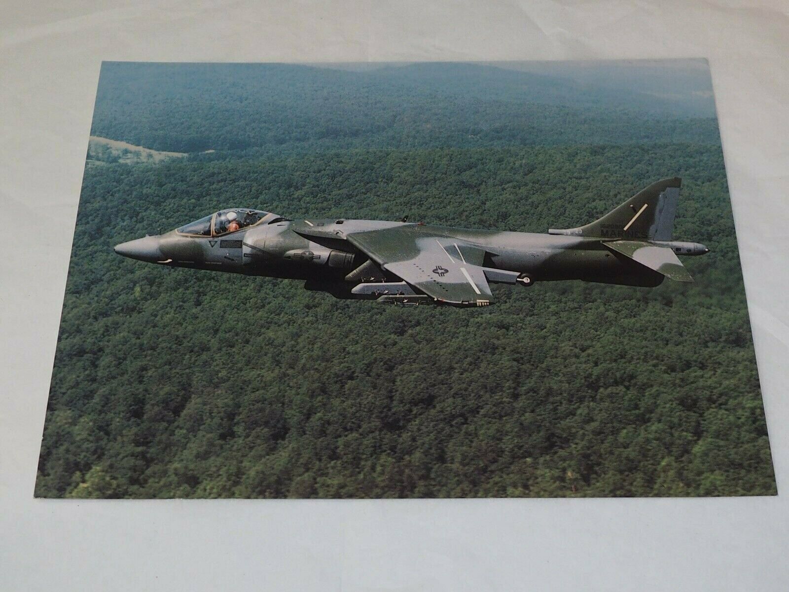 AV-8B HARRIER II Mcdonnell Douglas MARINES Fighter Color Photo 8\