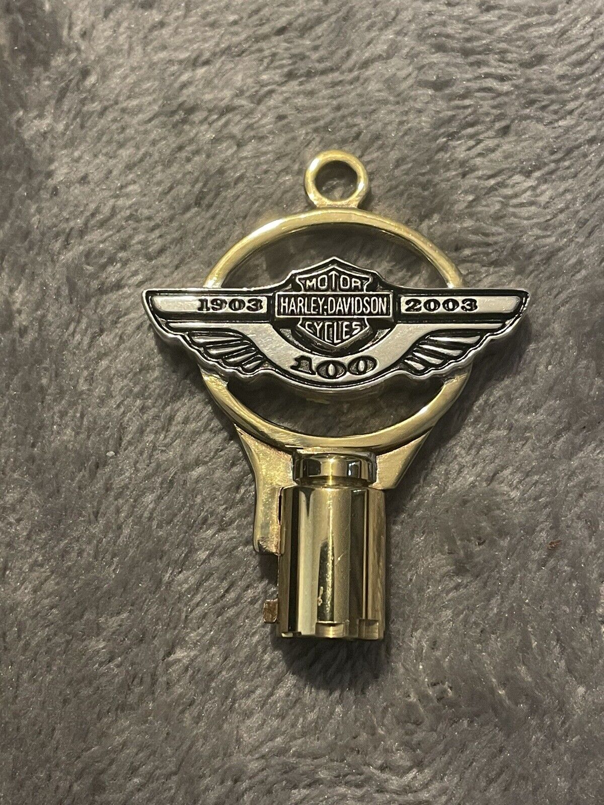 Harley Davidson 100 Anniversary Key